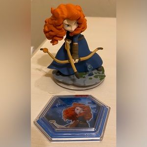 Disney Infinity Figure Merida  Brave And Power Disc 2.0 (#G62)
